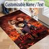 Custom Text Child's Play Chucky Tiffany Pattern Floor Rug Soft Indoor Carpet Mat Living Room Bedroom