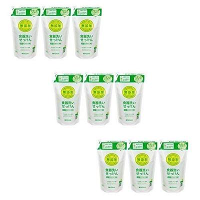 Dishwashing Soap Refill 350ml X 9 [Set Product] Additive-free