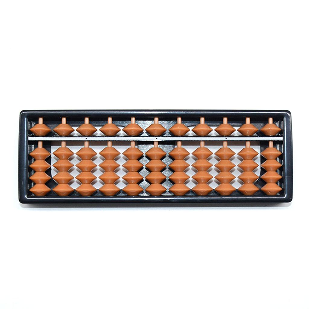 Sıfırlama Düğmeli Profesyonel Abaküs Kaymaz Kauçuk Ayaklar Öğrenciler Öğretmenler Matematik Dersleri için Çince Abaküs Hesap Makinesi