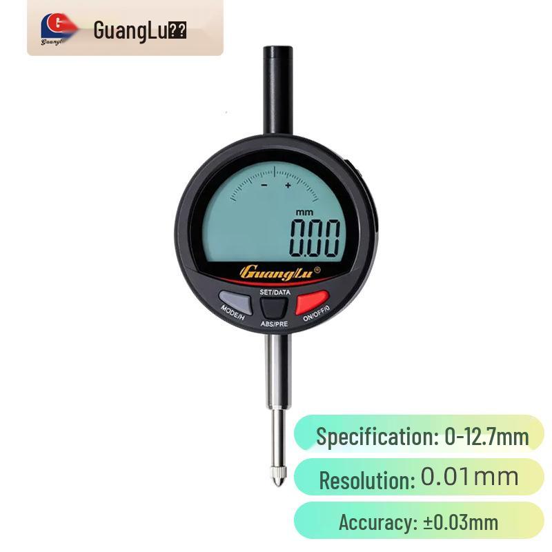 Guilin Guanglu Digital Dial Indicator and Electronic Height Gauge, 0-12.7mm