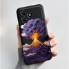 Custodia Carina a Cartoni Animati Per ZTE Blade A36 Guscio Stampato Cover Protettiva Guscio Nero in Morbido Silicone