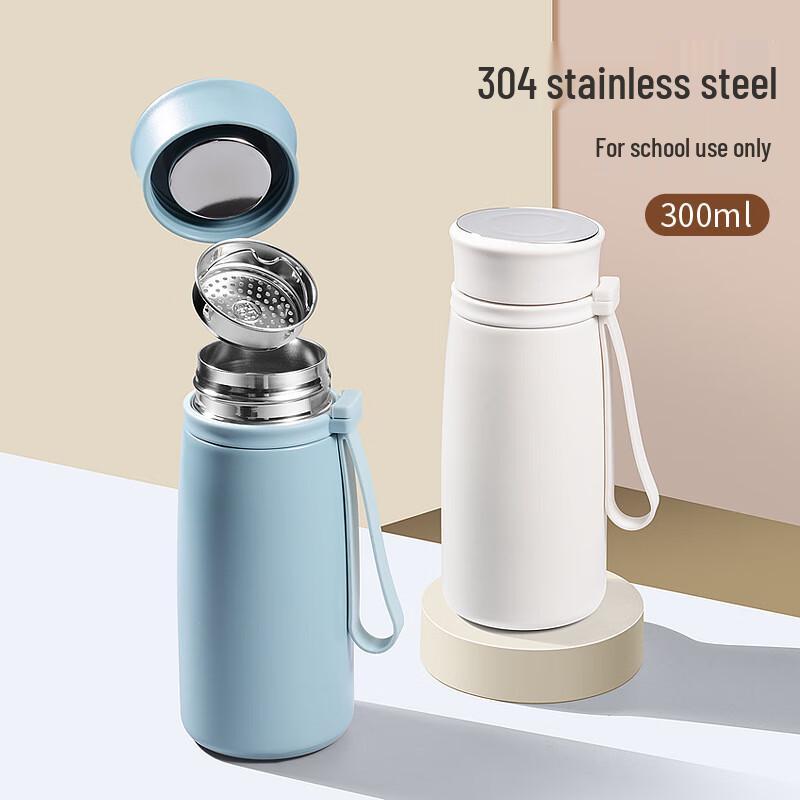 MRSIKEY Mini 304 Stainless Steel Portable Thermos Cup