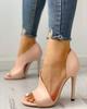Online Scarpe estive da donna con tacco alto, nuove dimensioni a stiletto, sandali