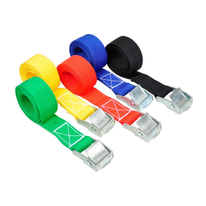 Zinc Alloy Buckle Tie-Down Strap for Luggage, Quilt, Mattress, and Cargo