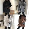Style Loose Fit T Shirt With Milk Silk Fabric For Winter Casual Wear