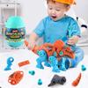 Dinosaur Toys for Kids STEM Construction Building Toys for Kids,with Toy Screwdriver Dinosaur Egg Toy Birthday Gifts for 3-8 Year Old Boys Girls