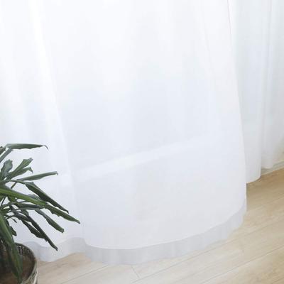 Δαντελωτές κουρτίνες με καθρέφτη, αδιαφανείς τη νύχτα, προστασία UV, σετ δύο τεμαχίων, 100cm πλάτος x 88cm μήκος, KOM681-10/μονόχρωμο