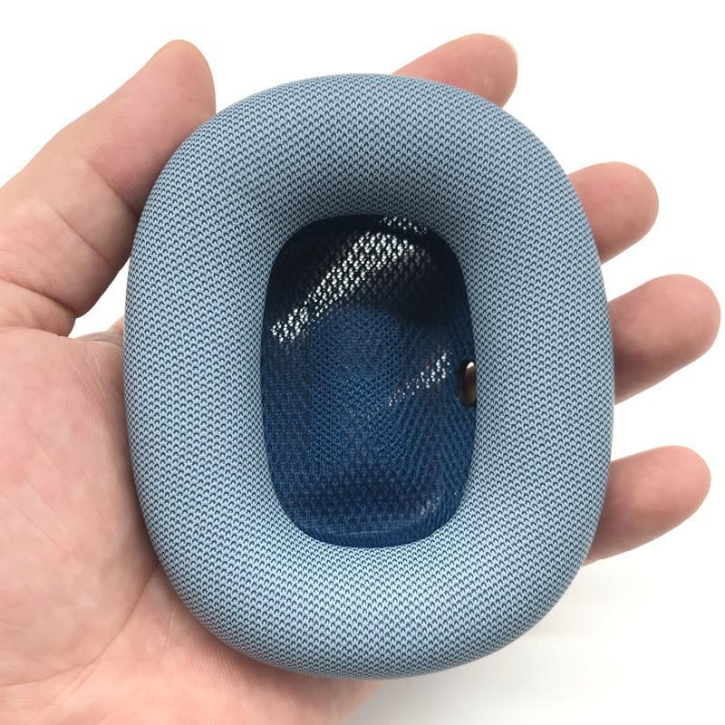Apple AirPods Max Over-Ear-Kopfhörer mit Ohrpolstern aus Leder und Stoff