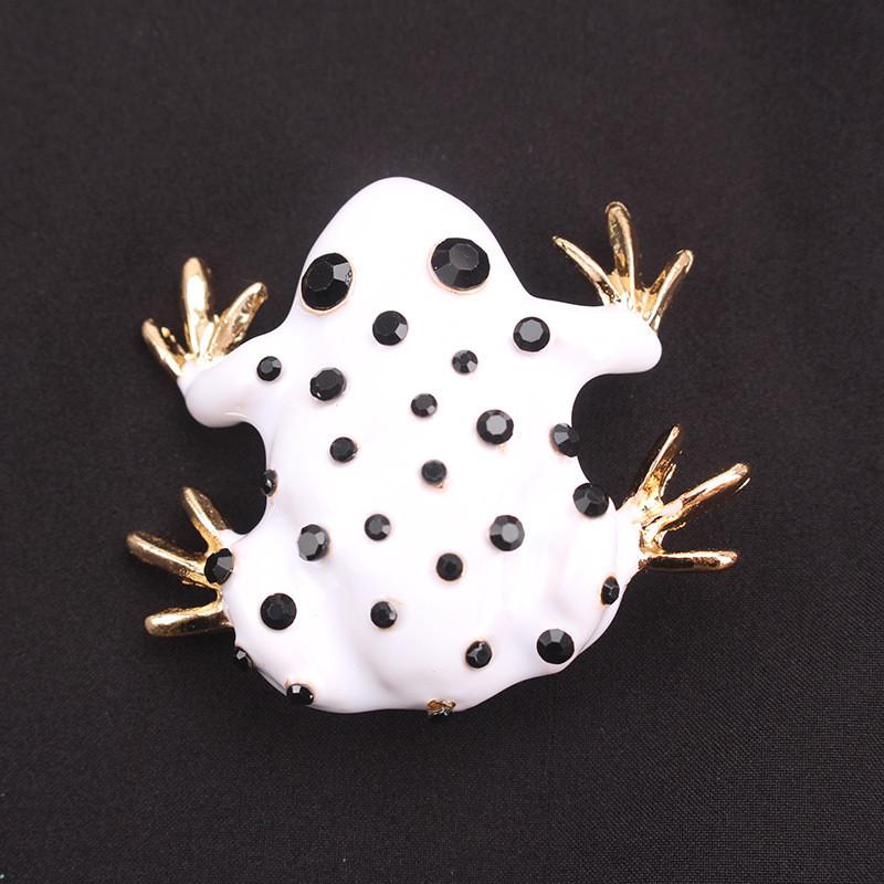 Frog Brooch Pin Fashion Animal Alloy Decorative Jewelry For Women Men