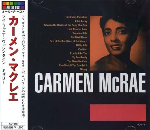 

CD CARMEN MCRAE - Carmen McRae / My Funny Valentine A AO018 Japan ObiJazz Used