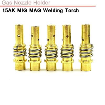 15AK Gas Nozzle Holder with Nozzle Spring For MIG/MAG Welding Torch Contact Tip