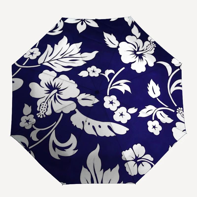 1pc Floral Pattern Automatic Open/Close Umbrella - Compact Travel Umbrella, Durable Construction, Fashionconscious yy251208121