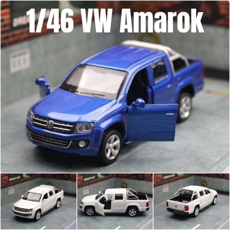 Simulatuion 1/46 Alloy Volkswagen Amarok Pickup Car Model Diecast Toy Vehicle Children Boy Gift Home Decor Miniature Voiture