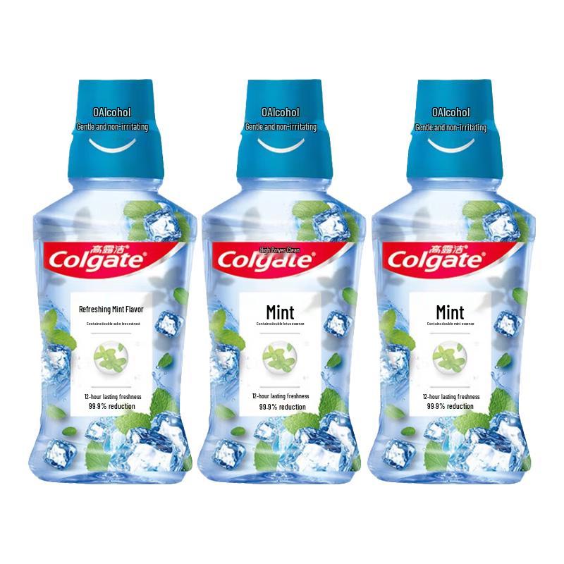 Colgate Fresh Mint Antibacterial Mouthwash (3-Pack)