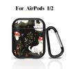 Cute Cat Wearing Mushrooms Earphone Cases Cover Case For Airpods 1 2 Pro3 3 Pro2 Pro 4