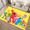 15 Sizes S-Sesame S-Street Theme Carpet Rug for Living Rooms Bedroom Entrance Door Decor Mat, Kids' Play Non-slip Mat Great Gift