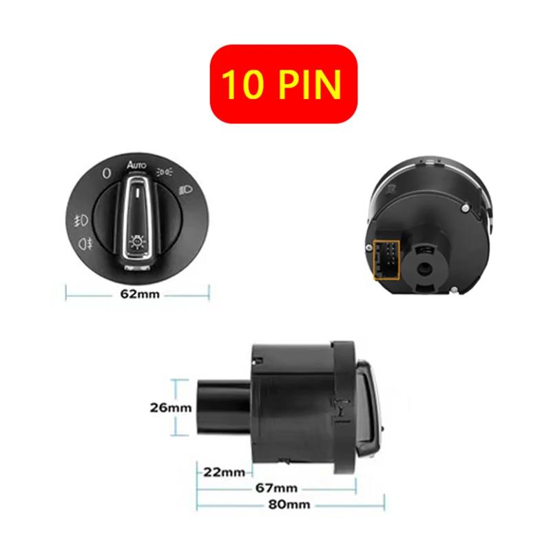For Volkswagen Polo MK5 6R 6C 61 Ameo Vivo VW 2010~2017 2011 2015 Headlight Automatic Switch Car Accessories Upgrade Modificati