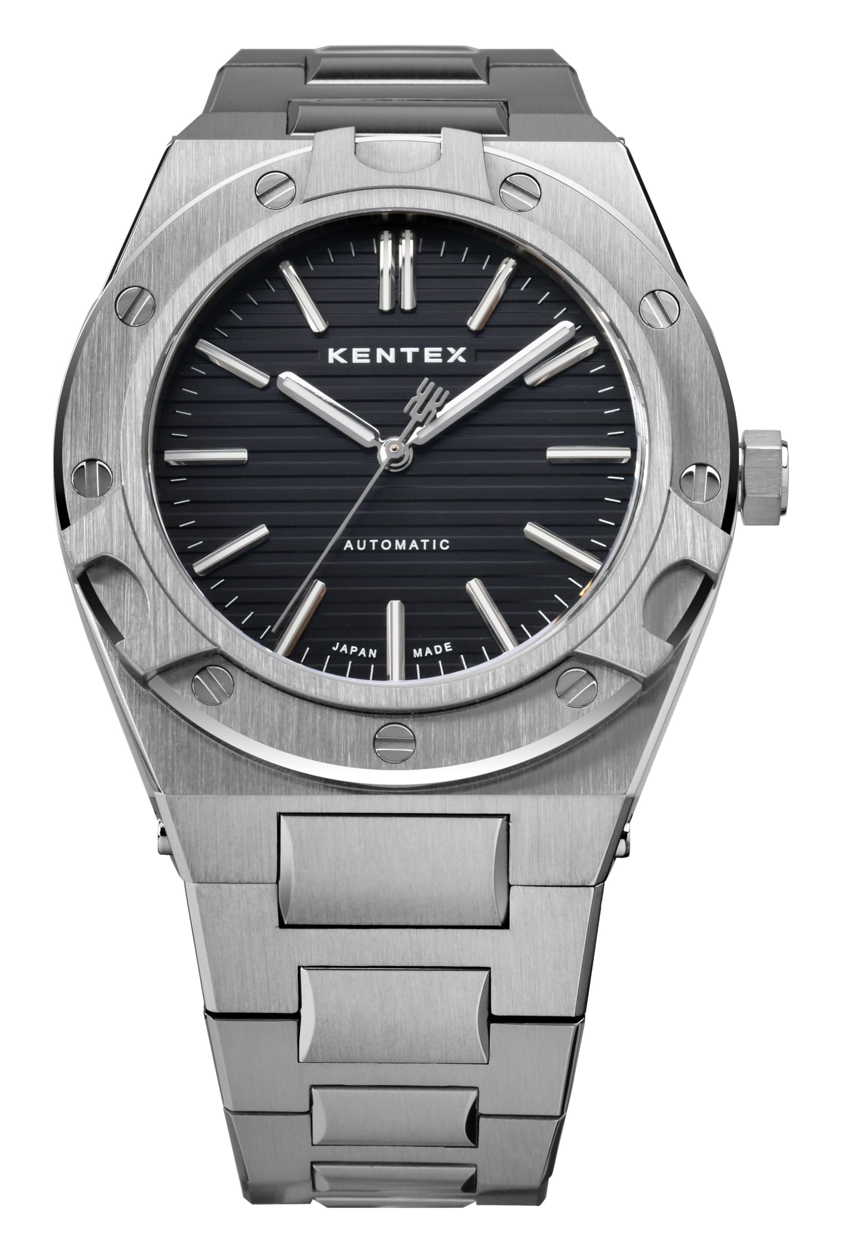 

Mechanical Automatic Watch Craftsman Shiho Silver [KENTEX] S901X-03 Men s