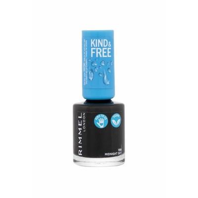 Nail Polish - London - Kind &; Free, 159 Midnight Sky - Vegan - Cruelty-Free - Black