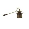 Vintage Candle Snuffer with Long Handle, Classic Brass Candle Extinguisher Tool, Elegant Fire Safety Accessory for Home Decor