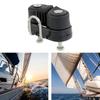 Double Nylon Strap Guide Rope Clamp with Automatic Locking Mechanism Self Lock Clamp for Easy Installation on Boats