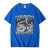 Tralalero Tralala Funny Shark Italian Brainrot Meme T-shirt Men Clothing Fashion Humor T Shirts Unisex Summer Cotton T Shirt Top
