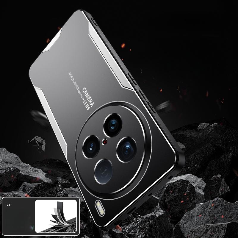 Aluminum Alloy Matte Hard Cover for VIVO X100 Ultra X100S Pro Case Shockproof Bumper for Vivo X100Ultra 5G X100 S X 100 Pro Phone Protection Shell