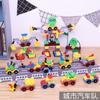 Children City Police Building Block Toy Baby Assembly Car 2 Girls Boys 3-6 Years Old
