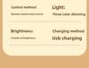LED Light Cat Night Light Eye Protection 3 Color Modes Voice Control Lamp for 36v/1000mAh 3000mAh