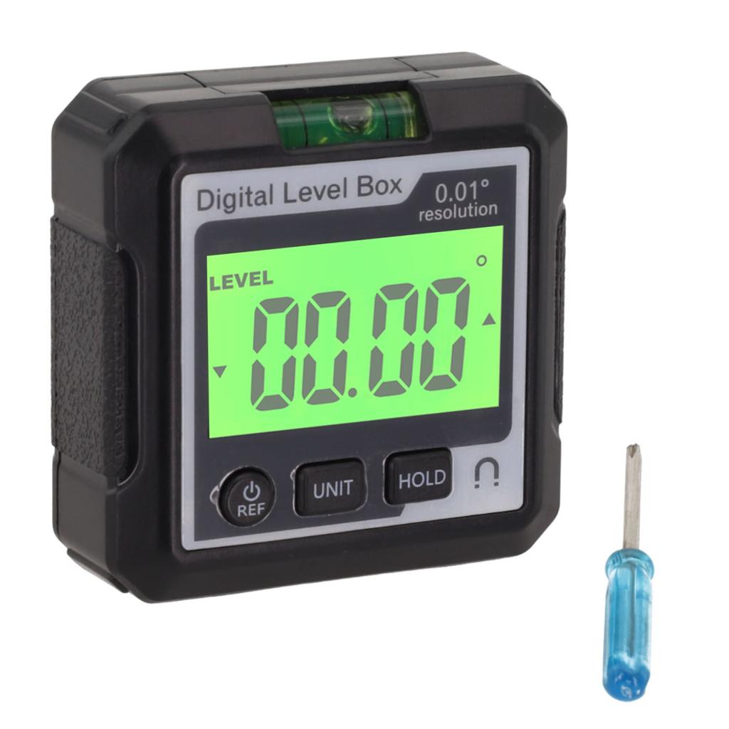 Angle Finder Digital Level Angle Meter Compact And Portable Magnetic Base