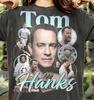 Tom Hanks Vintage 90s Bootleg Retro Graphic Comfort Colors® Tshirt, Classic Actor Fan Tribute Aesthetic Clothing Tee