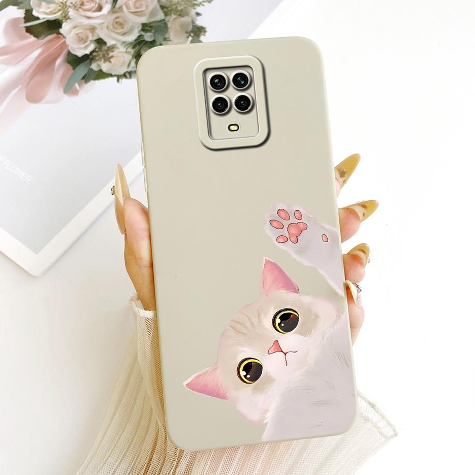 For Xiaomi Redmi Note 9 Pro Max Case Note 9S Cute Cat Cartoon Cover Shockproof Phone Case For Redmi Note 9 Pro Note9 S Soft Bags