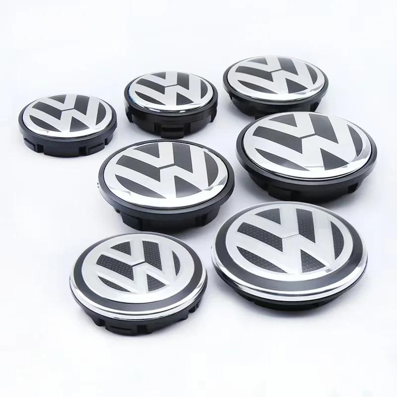 2026 Heiß Für VW VOLKSWAGEN 56/65mm VW Felgendeckel Nabenkappe Abzeichen Emblem Auto Zubehör Für Volkswagen VW Jetta Atlas Eos C