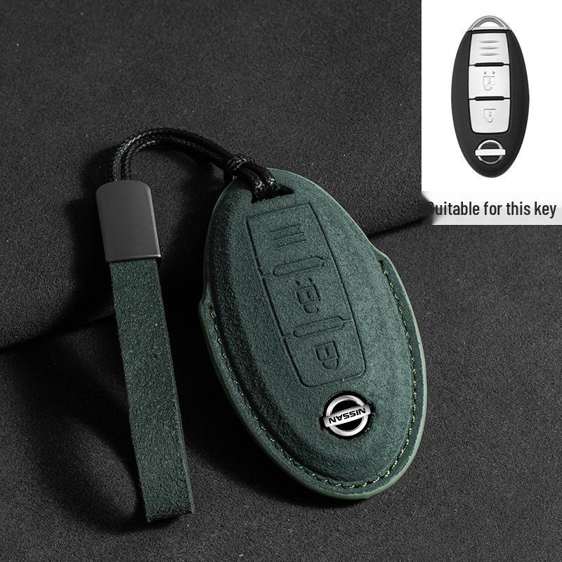 Nissan Car Key Cover for Altima, Sylphy (14th Gen), Qashqai, X-Trail, Tiida, Bluebird, Kicks, Tanlu, Loulan