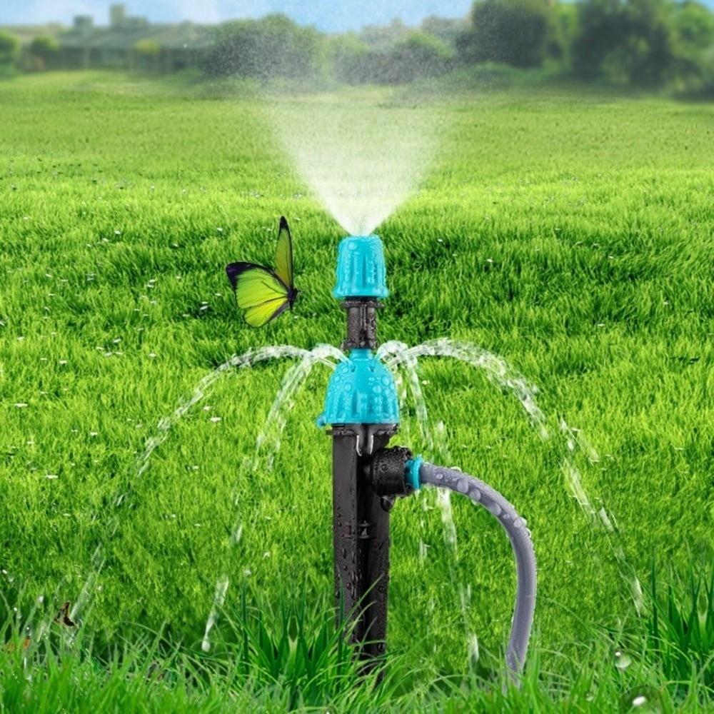 5PCS/SET Buried Plug Automatic Lawn Sprinkler 360° Adjustable Watering Sprinkler  Greenhouse Plant