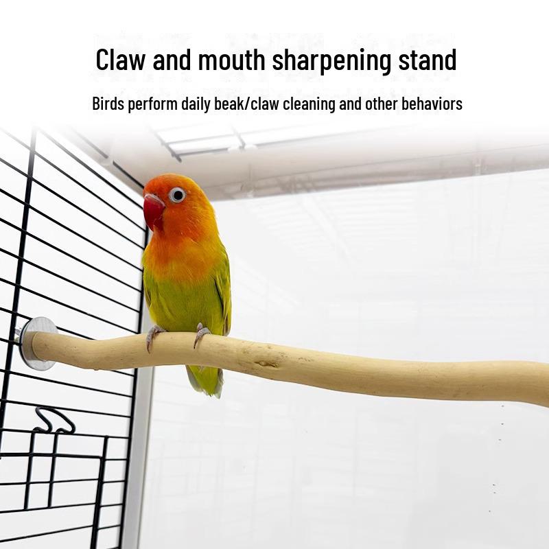 Parrot Wood Claw Grinding Stick & Branch Cage Accessory