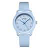 Simple Student Watch Candy Color Niche Waterproof Silicone Watch Ladies Versatile Quartz Watch