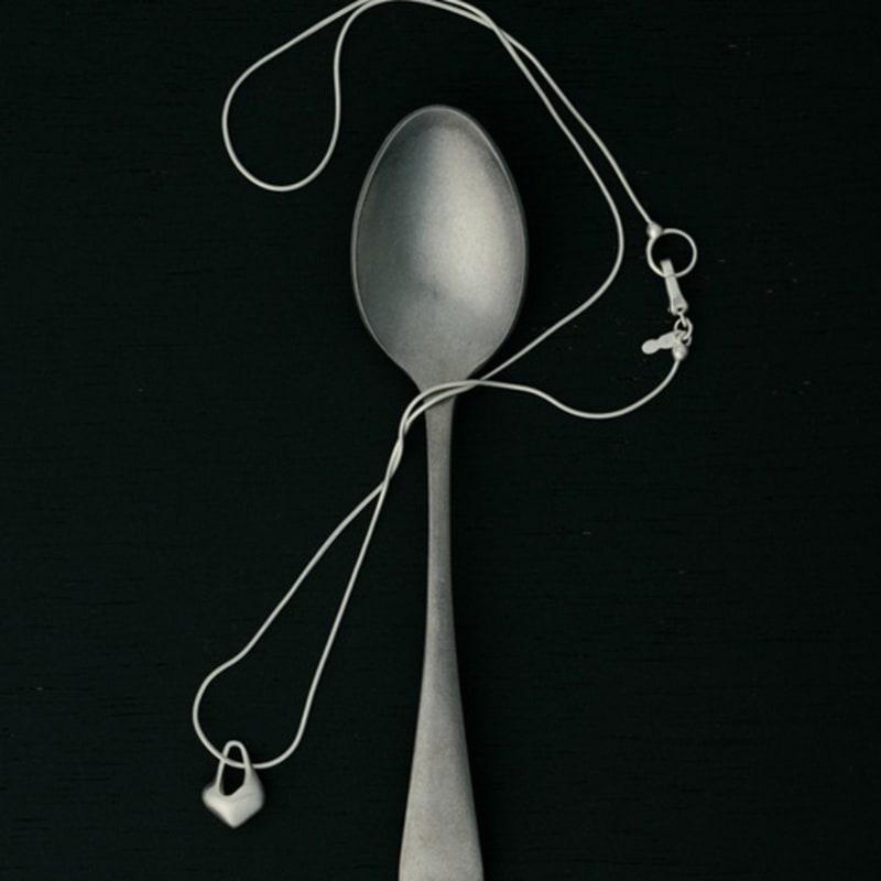 

KODO Flowing Heart Pendant Necklace Gold Vermeil