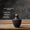 Japanese Style Ceramic Sake Pot and Cup Set - Antique Yellow Wine Decanter and Baijiu Jar for Home Use