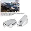 2pcs Electroplate Side Rearview Mirror Half Cover Trim Fits for Equinox Terrain 10 14