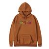Sweater trendy brand printed hoodie autumn and winter sweater top
