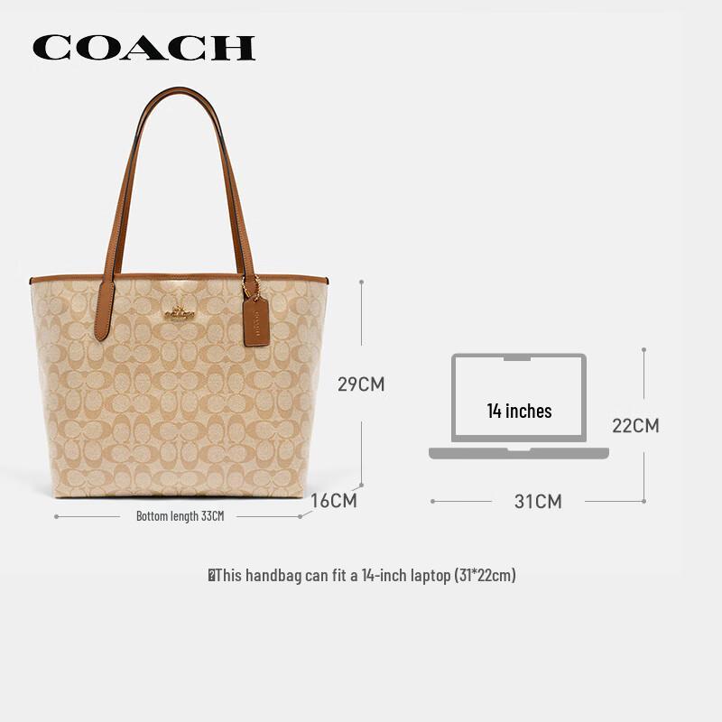 COACH CITY Women's Tote Bag