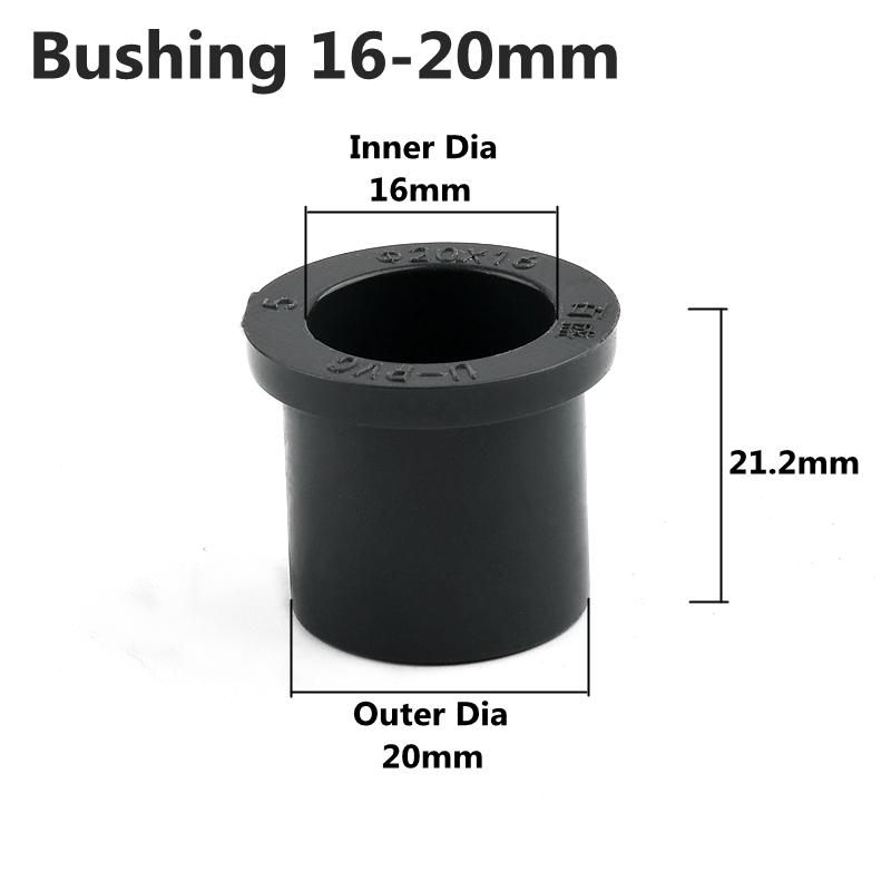 

2~15 шт. 16 мм серые фитинги для труб из ПВХ прямые тройники-соединители для аквариумов аксессуары для воды фитинги для водопроводных труб из ПВХ 2PCS