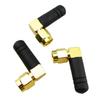 2.4G Omnidirectional Mini SMA Right Angle Antenna - 3cm Rubber Rod, Internal Pin