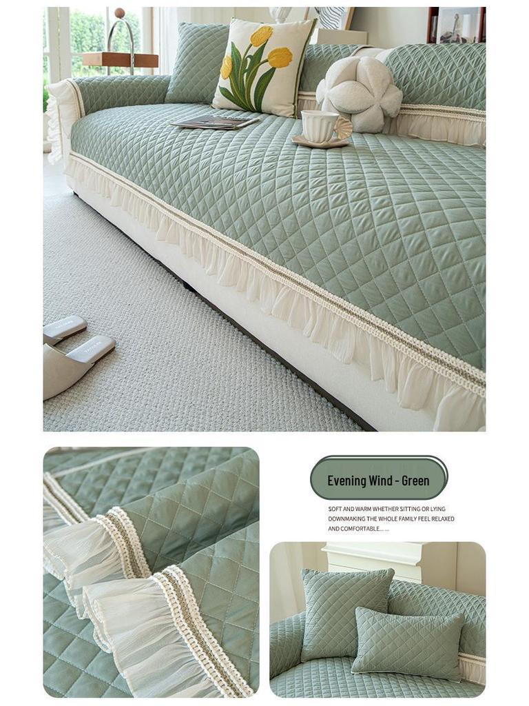 Universal Non-Slip Sofa Cover for All Seasons - French Light Design, 2026