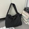 Cloth bag women's canvas bag women's shoulder student literary Korea simple and versatile large-capacity messenger bag
