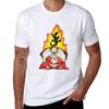 Gnome In a Salamander Hat TShirt Trendy Pattern TShirt for Men