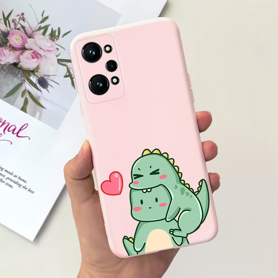 For Realme GT Neo2 Case RMX3370 Cute Fashion Cartoon Cover Soft TPU Phone Case For Realme GT Neo 3T Realme GT2 Neo2 Fundas Coque