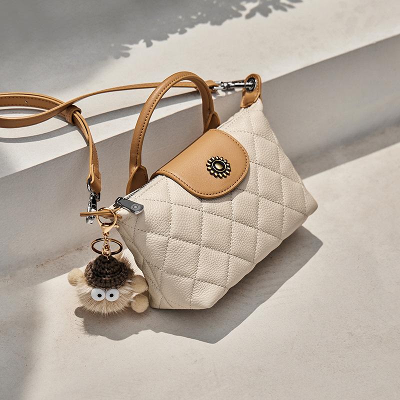 Mrs. Qiao Bag Crossbody Bag 2025 New Autumn Winter High-end Dumpling Bag Women's Handbag Small Genuine Leather Women's Bag