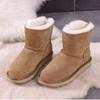 Fashion Snow Boots Women's Winter 2025 New Fur All-in-One Booties Thickened Warm Cotton Shoes